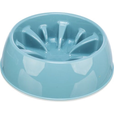 Trixie Slow Feeder Bowl Plastic TPR Assorted