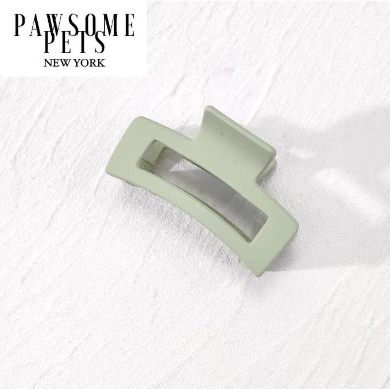 HAIR CLAWS - GREEN
