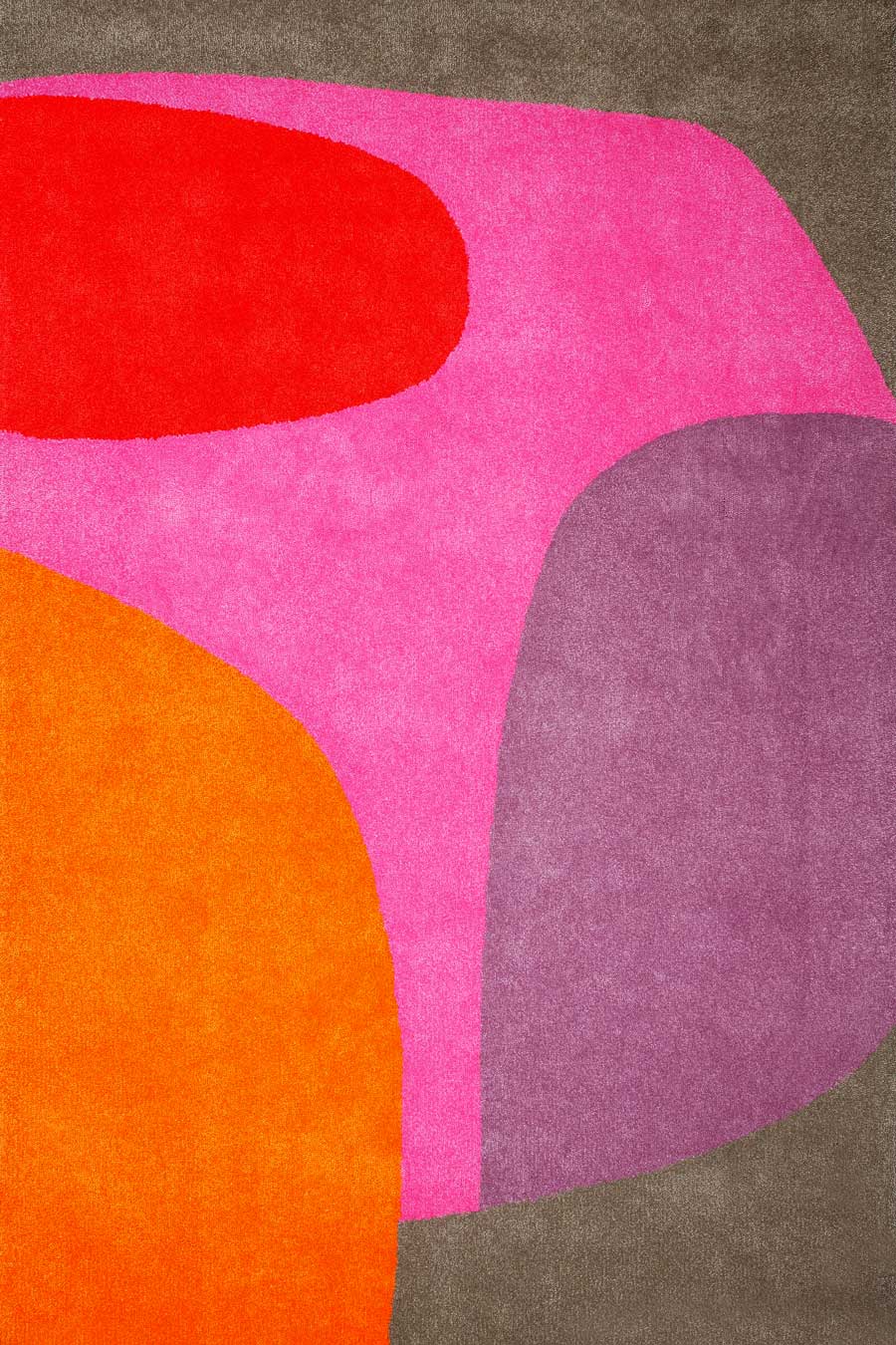 Hand Tufted Wool Rug | Lunaro Lava Red & Orange | New Zealand Wool | Rugfine